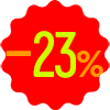 Розпродаж зі знижкою 23%